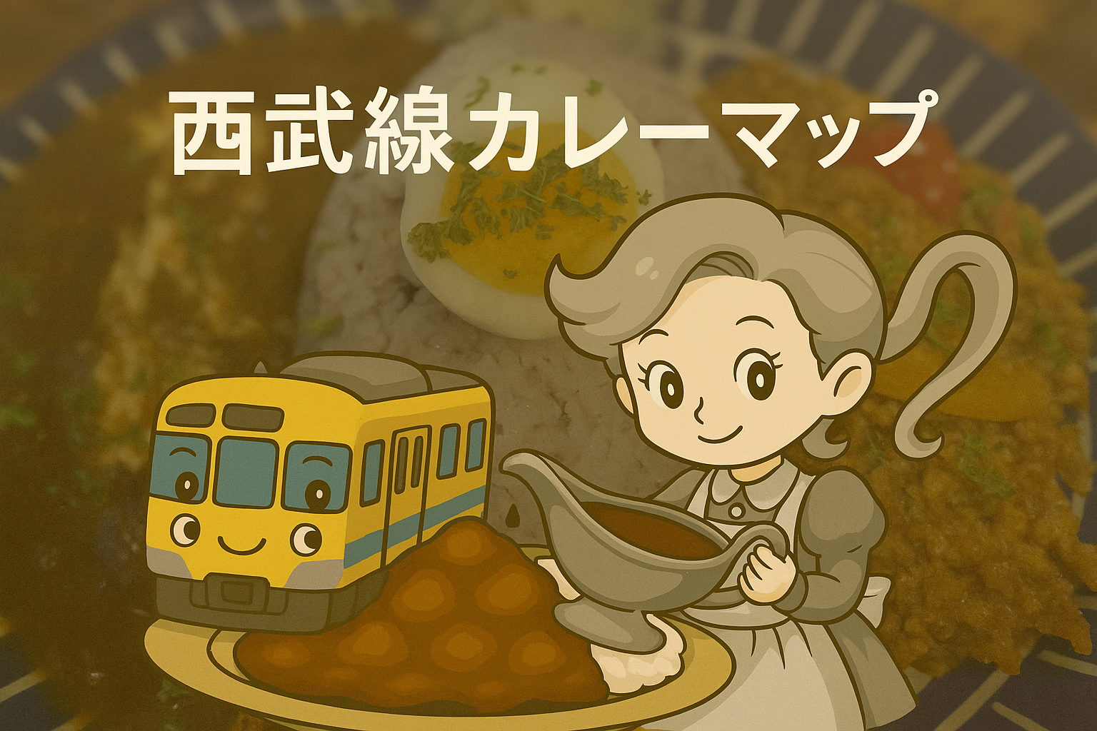 西武線カレーマップ